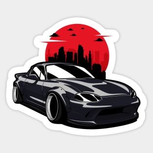 Black MX5 Miata JDM Sticker